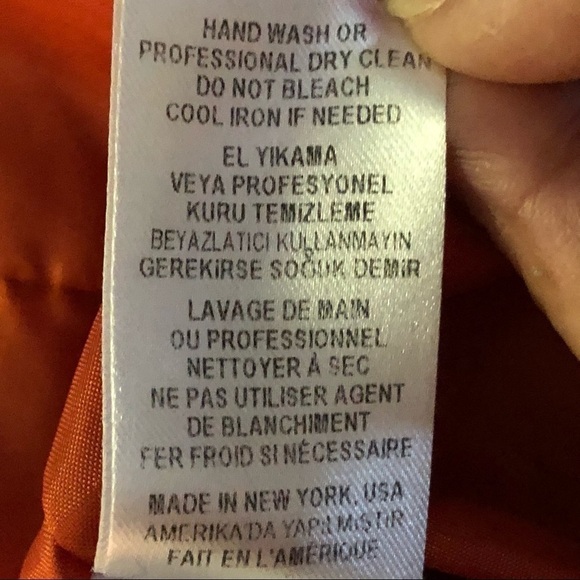 Open Ceremony Crepe Shift Dress Cascade Sleeves - Picture 9 of 10